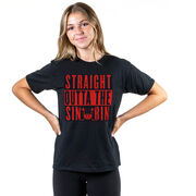 Hockey T-Shirt Short Sleeve - Straight Outta The Sin Bin