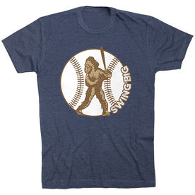 Baseball T-Shirt Short Sleeve - Baseball Bigfoot