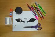 Hockey DIY Halloween Bat Wings