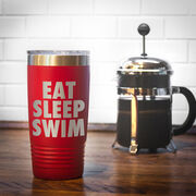 Swimming 20 oz. Double Insulated Tumbler - Eat Sleep Swim