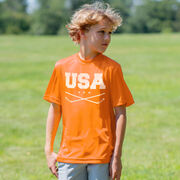 Hockey Short Sleeve Performance Tee - USA Hockey