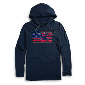 Men's Soccer Lightweight Hoodie - Soccer Land That We Love