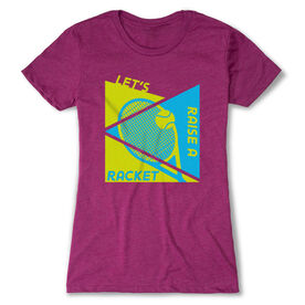 Tennis Women's Everyday Tee - Let's Raise A Racket