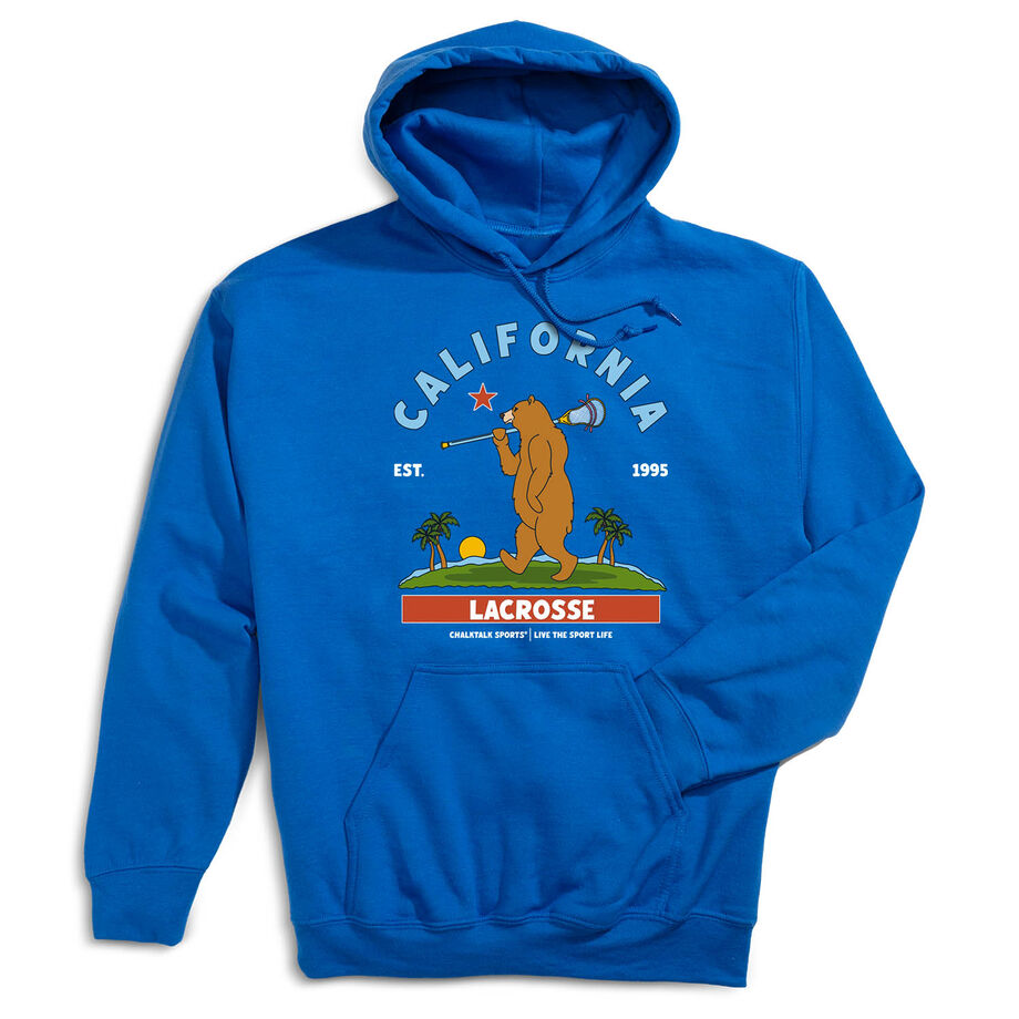 Guys Lacrosse Hooded Sweatshirt - California Lacrosse