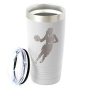 Basketball 20 oz. Double Insulated Tumbler - Girl Player