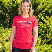 Hockey Women's Everyday Tee - Hockey Mom Definition