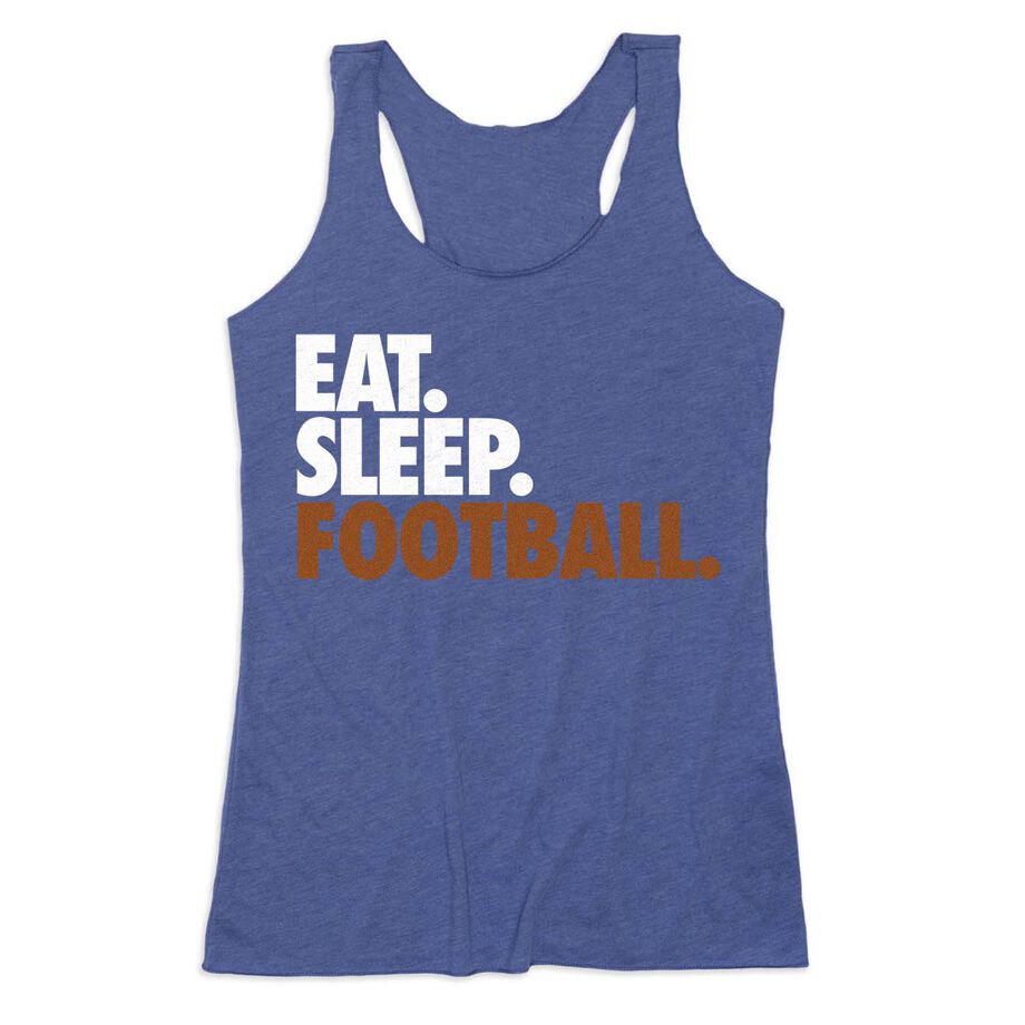 Football Women's Everyday Tank Top - Eat. Sleep. Football
