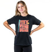 Softball Short Sleeve T-Shirt - Hey Batter Batter