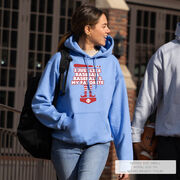 Baseball Hooded Sweatshirt - Baseball's My Favorite