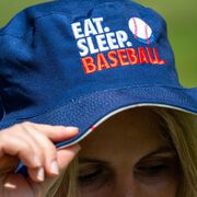 Baseball Bucket Hat - Eat Sleep Baseball