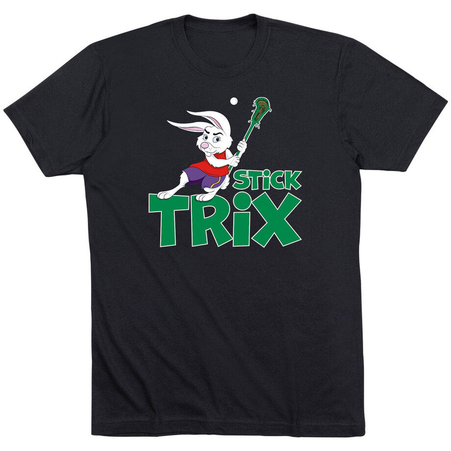 Guys Lacrosse Short Sleeve T-Shirt - Stick Tricks