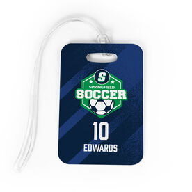 Custom Team Bag Tag - Soccer