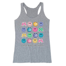 Cheerleading Women's Everyday Tank Top - Cheer Makes Me Happy