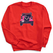 Girls Lacrosse Crewneck Sweatshirt - Lax Cruiser