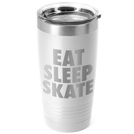 Figure Skating 20 oz. Double Insulated Tumbler - Eat Sleep Skate
