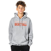 Basketball Hooded Sweatshirt - I'd Rather Be Playing Basketball