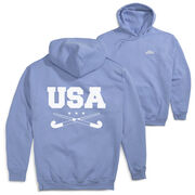 Field Hockey Hooded Sweatshirt - USA(Back Design)