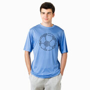 Soccer Short Sleeve Performance Tee - Soccer Words