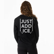 Hockey Tshirt Long Sleeve - Just Add Ice™ (Back Design)