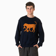Basketball Crewneck Sweatshirt - Baxter The Basketball Dog