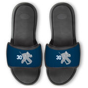 Hockey Repwell&reg; Slide Sandals - Goalie with Number
