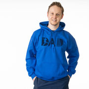 Soccer Hooded Sweatshirt - Soccer Dad Silhouette