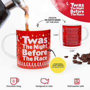 Soleil Home&trade; Running Porcelain Mug - Twas the Night Before the Race