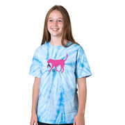Soccer Short Sleeve T-Shirt - Saha The Soccer Dog Tie Dye