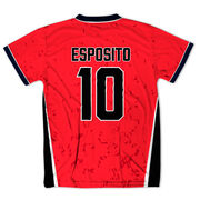 Custom Team Short Sleeve Velocitee T-Shirt -  Soccer