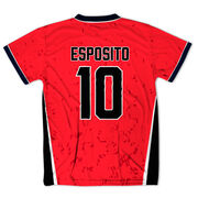 Custom Team Short Sleeve Velocitee T-Shirt -  Soccer