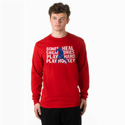 Hockey Tshirt Long Sleeve - Bones Heal Hockey