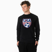 Soccer Tshirt Long Sleeve - Soccer USA