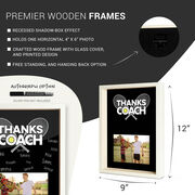 Tennis Premier Frame - Thanks Coach