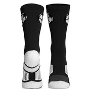 Soccer Woven Mid-Calf Socks - Soccer Ball