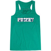 Hockey Flowy Racerback Tank Top - Hockey Life