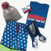 Baseball Birthday Gift Set - All Day. Every Day.