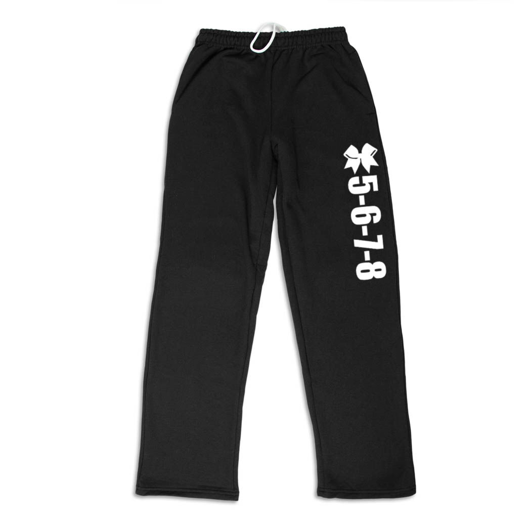 Cheerleading Fleece Sweatpants 5 6 7 8 ChalkTalkSPORTS