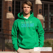 Cheerleading Hooded Sweatshirt - I'd Rather Be Cheering