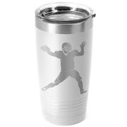 Football 20 oz. Double Insulated Tumbler - Quarterback