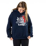 Hockey Hooded Sweatshirt - Lace 'Em Up And Light The Lamp