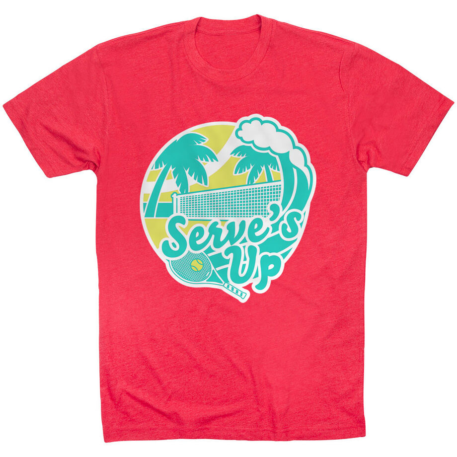 Tennis Short Sleeve T-Shirt - Serve's Up