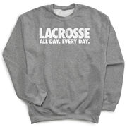 Lacrosse Crewneck Sweatshirt - All Day Every Day