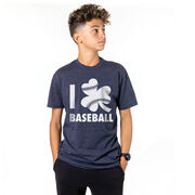 Baseball Short Sleeve T-Shirt - I Shamrock Baseball