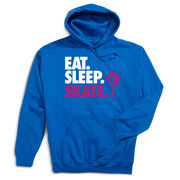 Figure Skating Hooded Sweatshirt - Eat. Sleep. Skate.