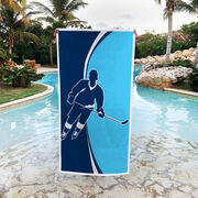 Hockey Premium Beach Towel - Player