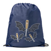 Baseball Drawstring Backpack - It's Bats 