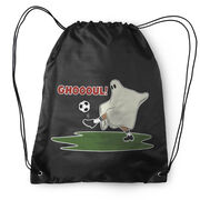Soccer Drawstring Backpack - Soccer Ghoul 
