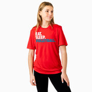 Volleyball Short Sleeve Performance Tee - Eat. Sleep. Volleyball.