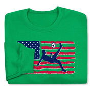 Soccer Crewneck Sweatshirt - Guys Soccer Land That We Love