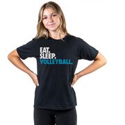 Volleyball T-Shirt Short Sleeve Eat. Sleep. Volleyball.